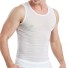 Durchscheinendes Herren-Tanktop T1972 weiß