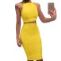 Dvoudílné šaty Clorinda žlutá