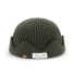 Dzianinowa czapka zimowa zieleń wojskowa