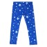 Dziewczęce spodnie dresowe w gwiazdki J2899 niebieski