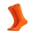 Einfarbige Herrensocken orange