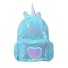 Einhorn-Rucksack für Mädchen E1215 hellblau