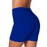 Elastische Damenshorts blau