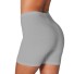 Elastische Damenshorts grau