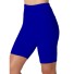 Elasztikus női rövidnadrág T970 kék