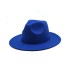 Elegancki kapelusz niebieski