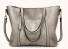 Elegante Damenhandtasche J3182 hellgrau