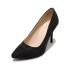 Elegante Damenpumps mit Muster schwarz