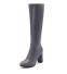 Elegante Damenstiefel J1913 grau