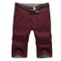 Elegante Herrenshorts weinrot