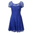 Elegantes Damenkleid blau