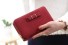 Elegantná dámska peňaženka s mašľou J3041 červená