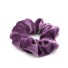 Elegantná gumička do vlasov fialová
