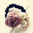 Elegantná gumička do vlasov ružová