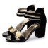 Elegantné dámske sandále Claire čierna
