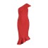 Elegantní dámské šaty červená