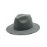 Elegantní klobouk šedá