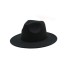 Elegantný klobúk čierna