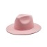 Elegantný klobúk svetlo ružová