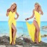 Erna tengerparti ruha sárga