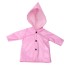 Esőkabát egy babához rózsaszín