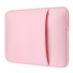 Etui na laptopa z kieszenią boczną do MacBooka HP Xiaomi Dell 14 cali 37 x 25,5 x 1,5 cm różowy