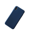 Etui silikonowe matowe do Huawei P30 Lite ciemnoniebieski