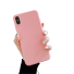 Etui silikonowe matowe do telefonu Huawei P40 Lite różowy