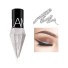 Eyeliner lichid cu sclipici argint