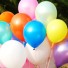 Farebné dekoračné balóniky - 10 kusov viacfarebná