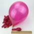 Farebné dekoračné balóniky - 10 kusov vínová