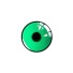 Farebné kontaktné šošovky P3944 zelená