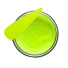 Farebný akrylový púder na nechty Akrylový prášok na nechty Neónové farby 28 g neónová zelená