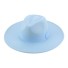 Farebný klobúk svetlo modrá