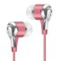 Fejhallgató mikrofonnal K1663 rózsaszín