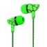 Fejhallgató mikrofonnal K2008 zöld