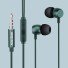 Fejhallgató mikrofonnal K2020 zöld