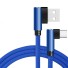 Ferde adatkábel USB-C / USB K525 kék