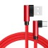 Ferde adatkábel USB-C / USB K525 piros