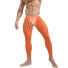 Férfi áttetsző leggings narancs
