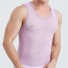 Férfi áttetsző ujjatlan póló T1972 rózsaszín