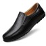 Férfi cipő - mokaszin J2101 fekete