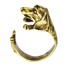 Férfi gyűrű - kutya J2230 arany