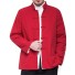 Férfi kabát Kung Fu és Tai Chi számára piros
