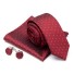 Férfi nyakkendő, zsebkendő és mandzsettagombok 10