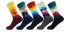 Férfi színes zokni - 5 pár 2
