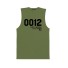 Férfi ujjatlan póló T1982 katonai zöld