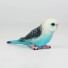 Figurka papugi jasnoniebieski