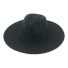 Filcowy kapelusz czarny