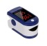 Fingerpulsoximeter blau